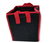 VF square textile pot with handles 50x50x40 cm - 100 l